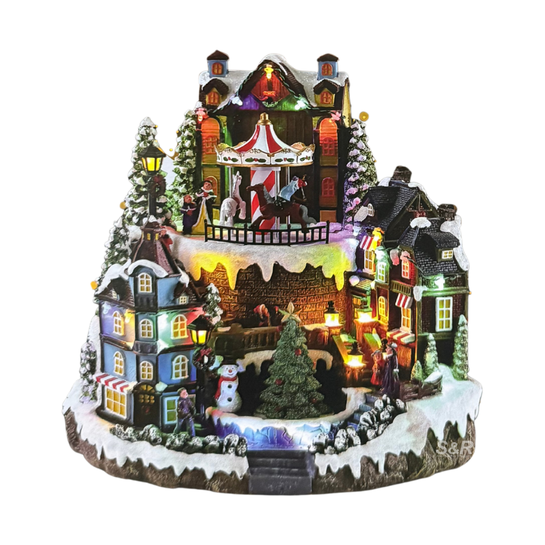 Simply Christmas Village Carousel Simply Christmas Village Carousel